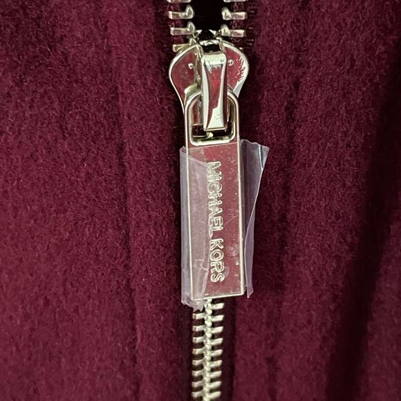 NWT - Michael Kors - Wool Blend Belted Coat - Picture 7 of 8